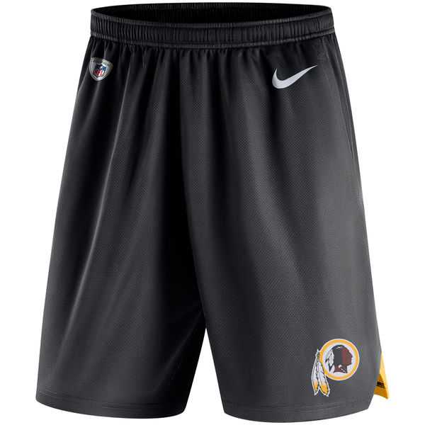Men's Washington Redskins Nike Black Knit Performance Shorts,We sell and wholesale Men's Washington Redskins Nike Black Knit Performance Shorts on line form chian!